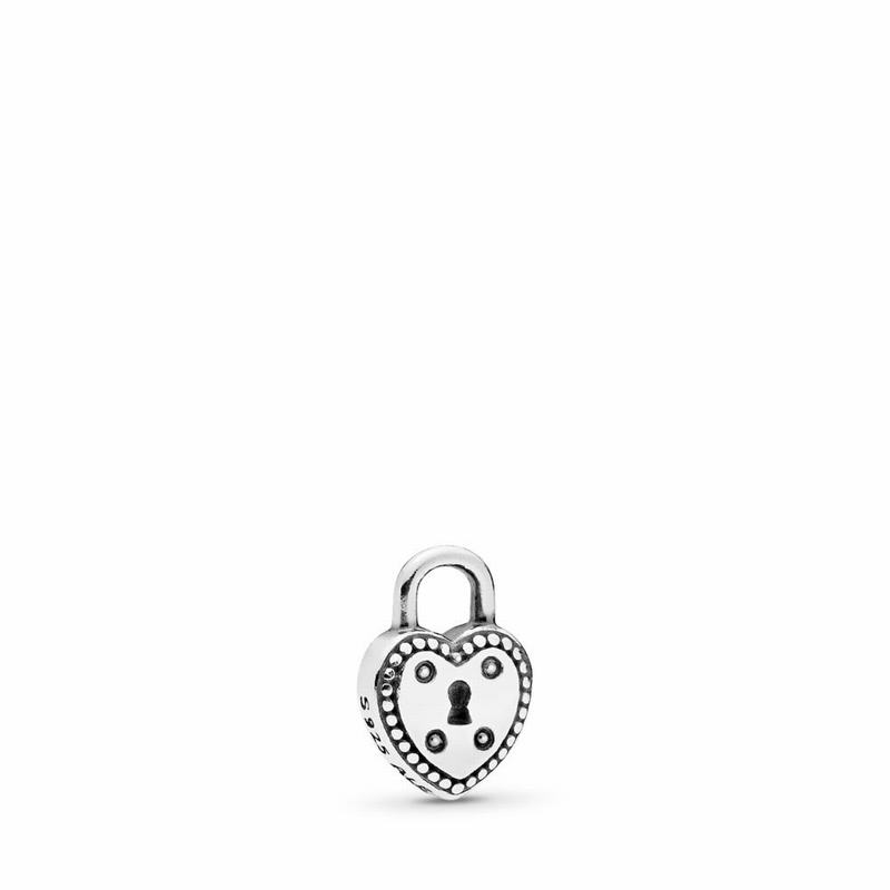 Pandora Love Lock Petite Locket Charm Ireland - Sterling Silver - 651829WFU